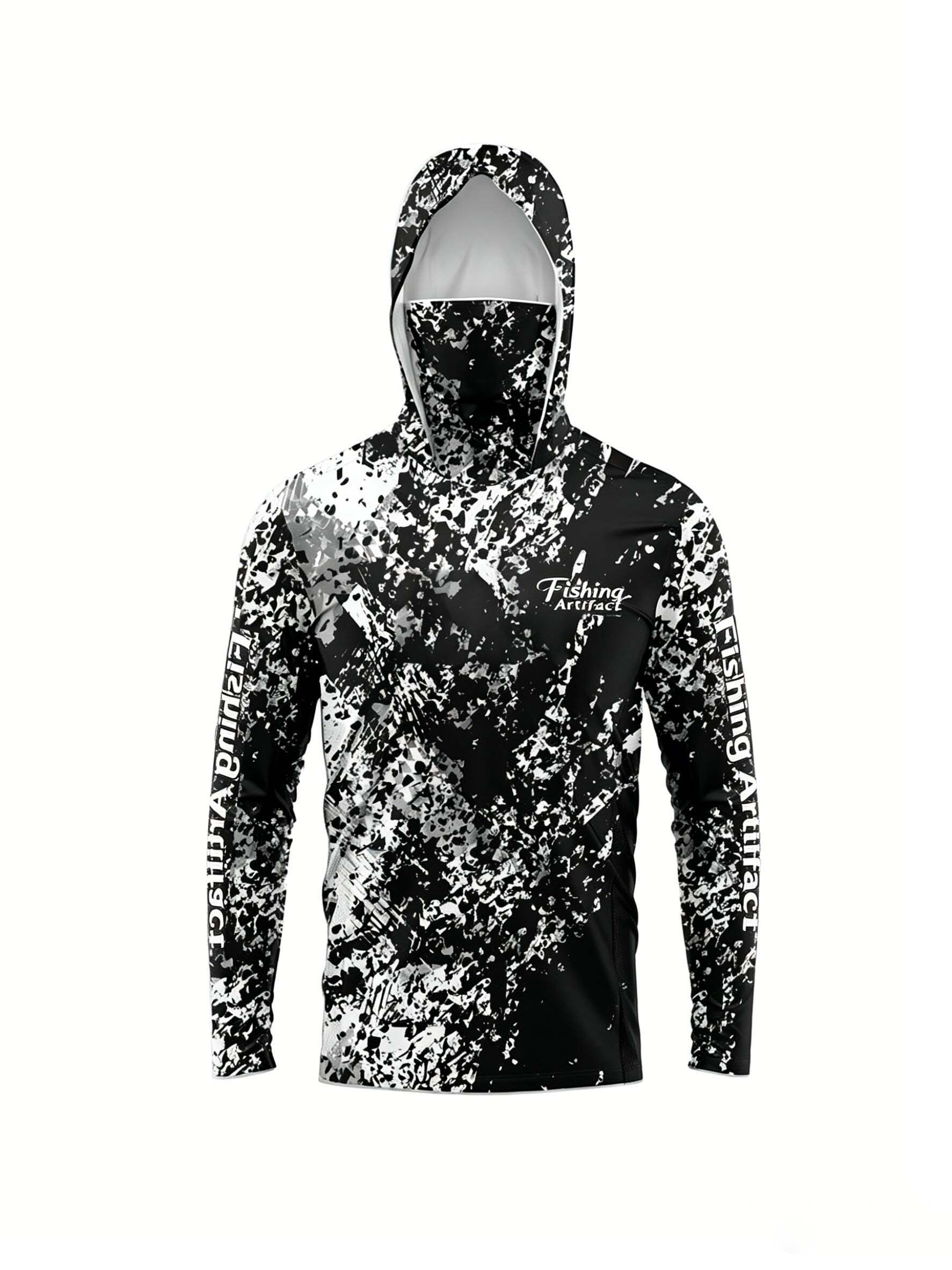 3D Printing Jersey - Men Summer 3D‑Printed Fishing Hoodie With