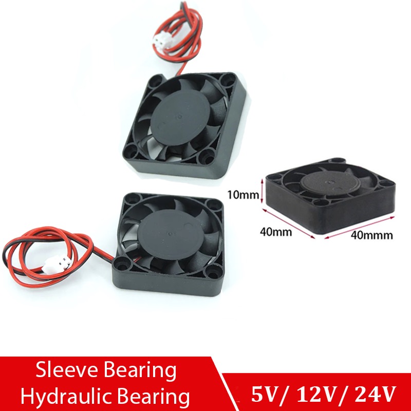 Cooling Fan 40Mm 3D - (Sleeve Bearing or Hydraulic Bearing)4010 Cooler