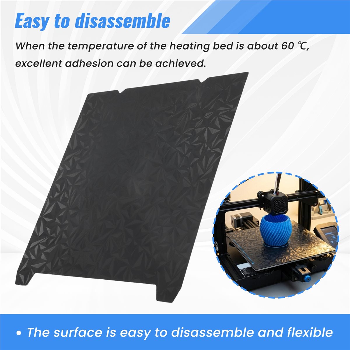 3D Printing X Axis - T69C! PEI+PEO Sheet Printing Hot Bed