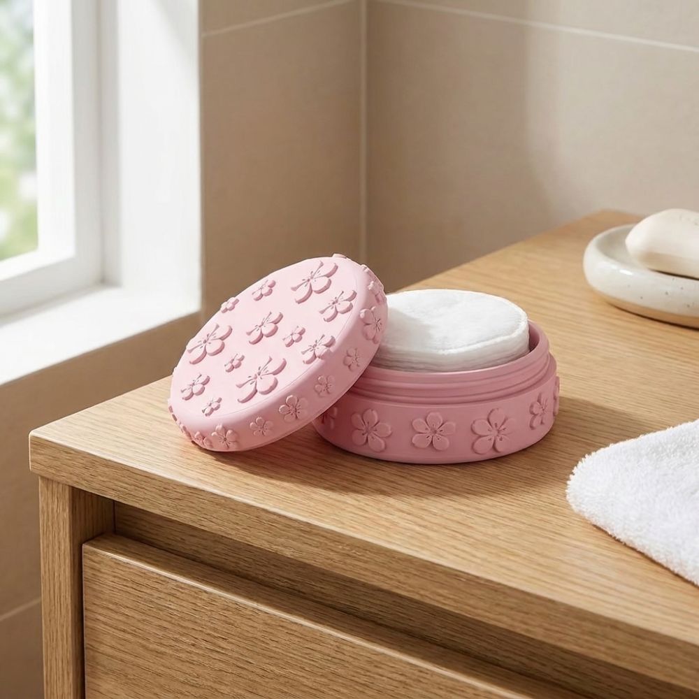 3D Printing Jewelry - 3D Printed Makeup Cotton Storage Box