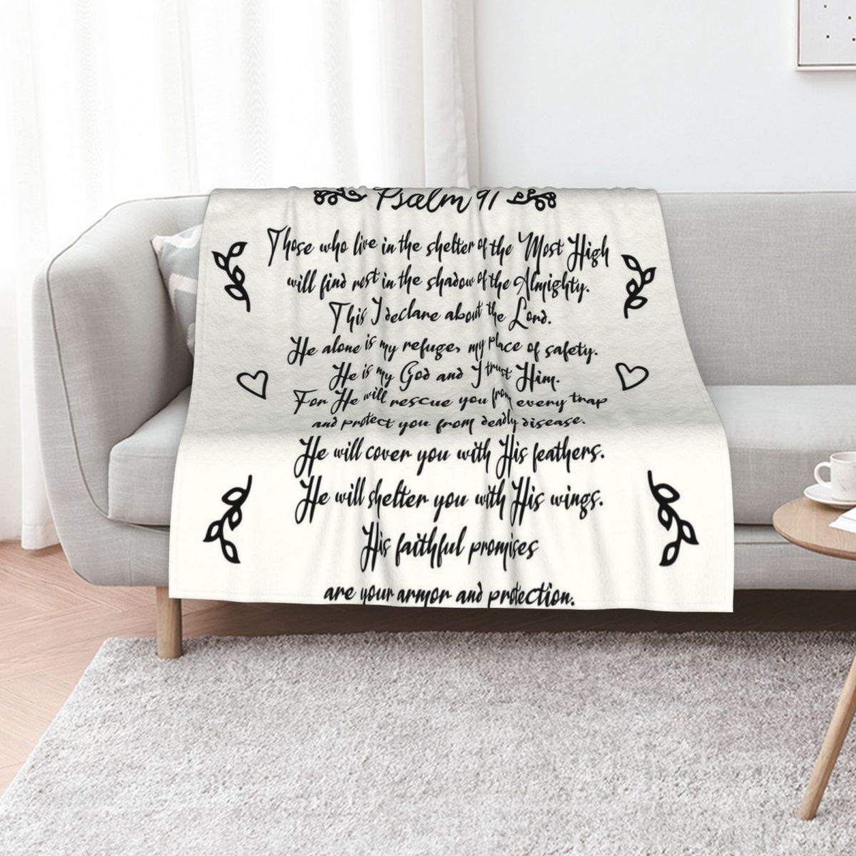 3D Printing Verse - Psalm 91 | Christian Inspirational Bible