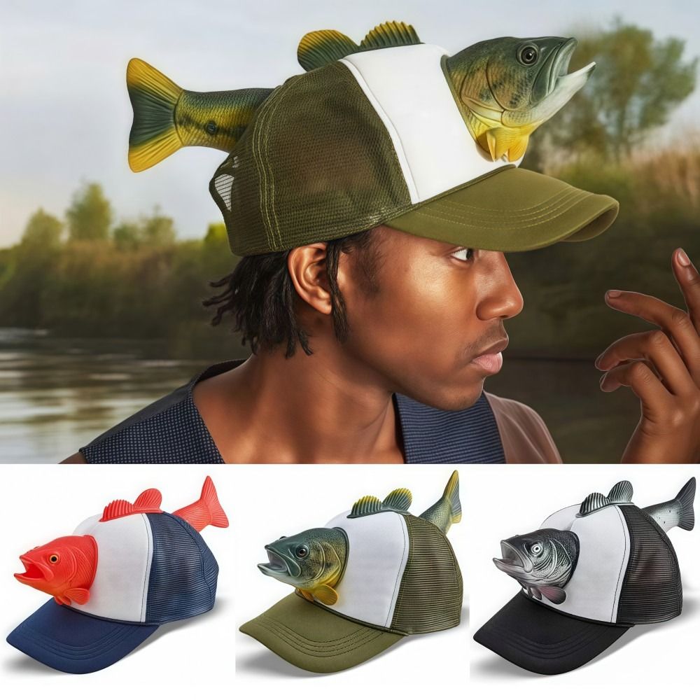 Funny 3D Fish Animal Trucker H - 3D Printing Lure ulasan dan harga