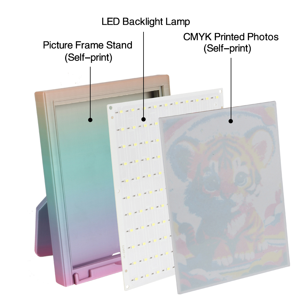 For Bambu Lab Lithophane Led P - 3D Printing Foto ulasan dan harga