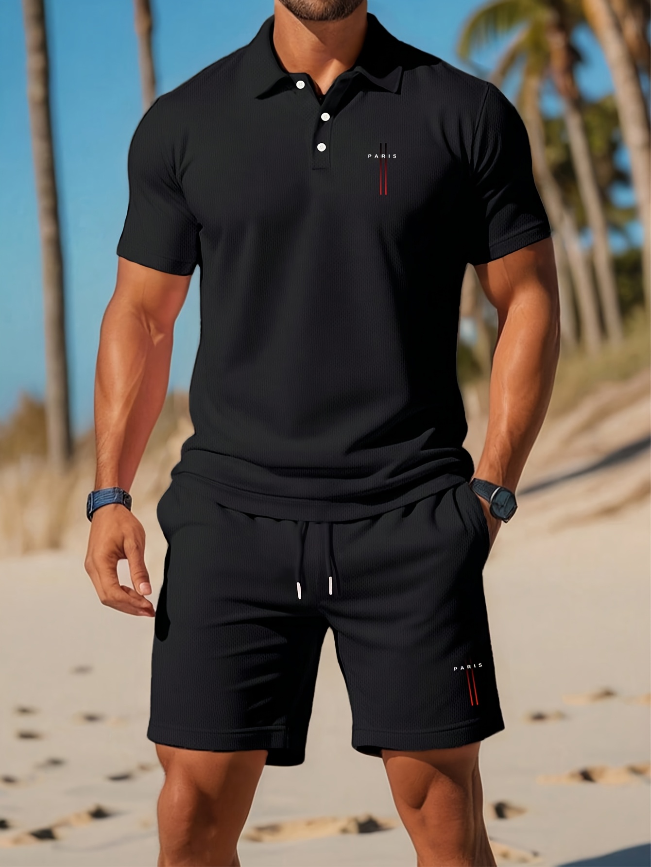 2026 Summer Men's Polo Shirt S - 3D Printing Jersey ulasan dan harga