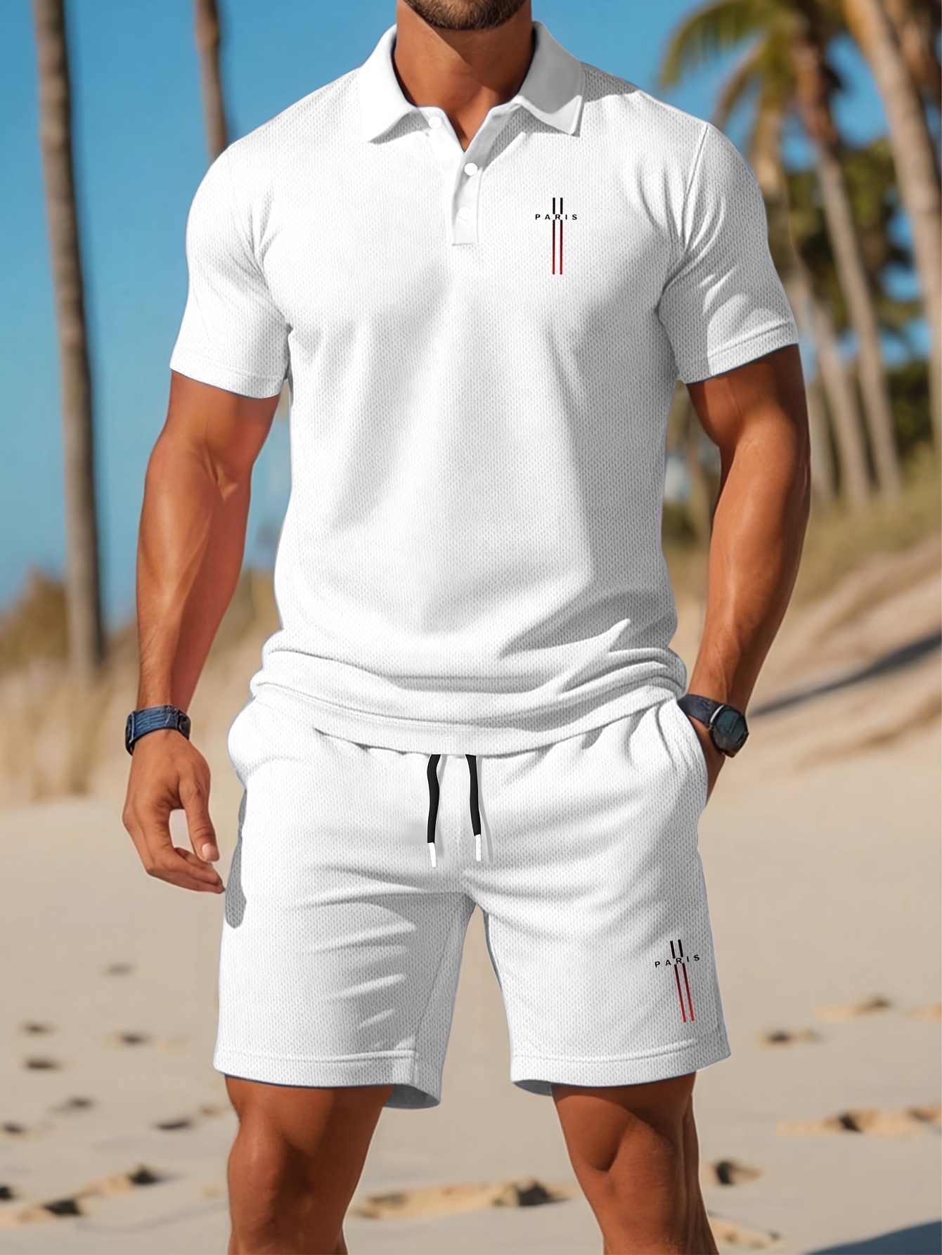 2026 Summer Men's Polo Shirt S - 3D Printing Jersey ulasan dan harga