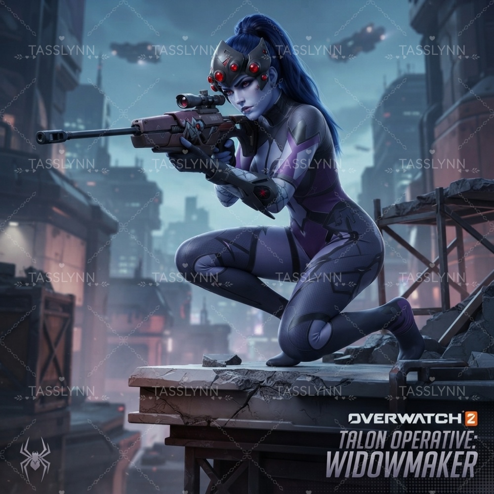 Overwatch Widowmaker Dark Purp - 3D Printing Games Free ulasan dan harga