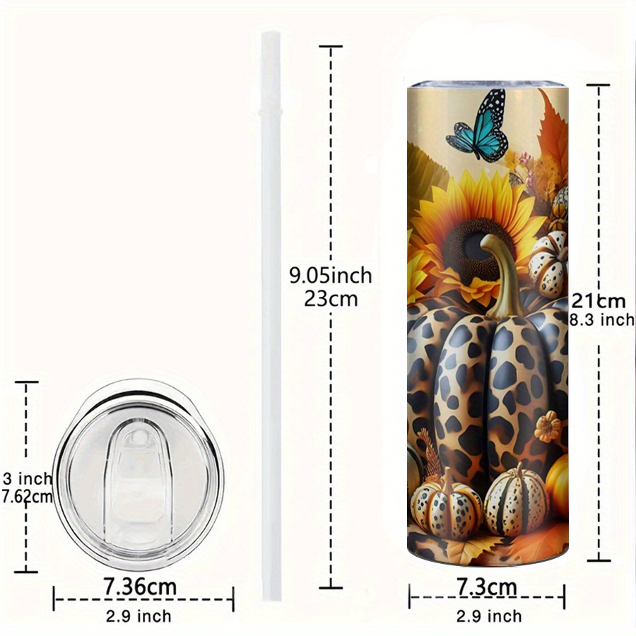1pc Stainless Steel Tumbler wi - 3D Printing Stainless Steel ulasan dan harga
