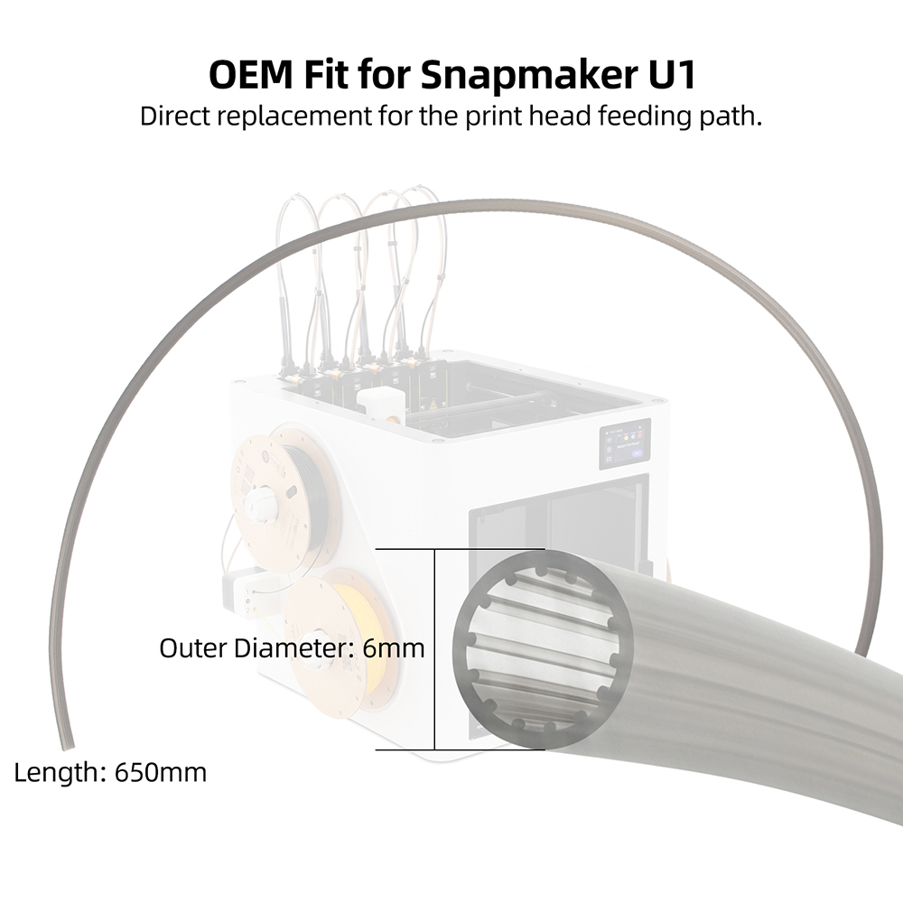 For Snapmaker U1 Low-Resistanc - 3D Printing Tpe ulasan dan harga