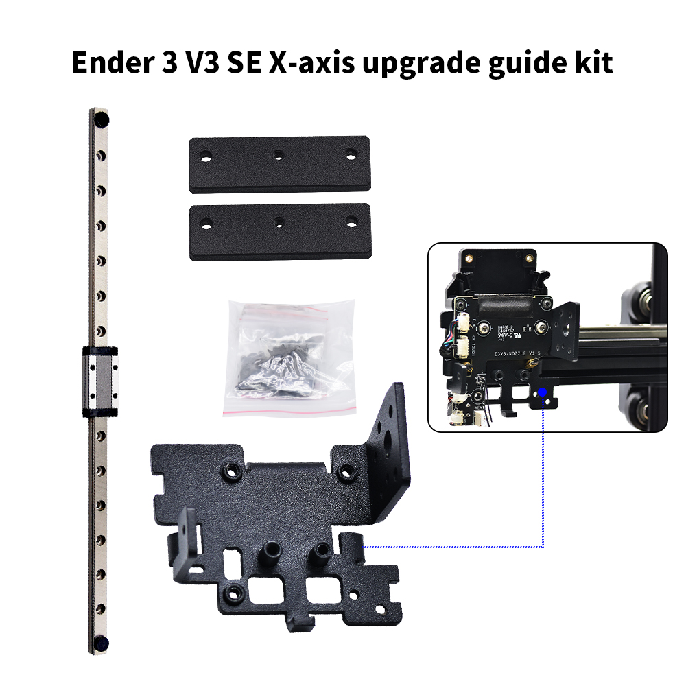 Ender-3 V3 SE Y-axis Dual Line - 3D Printing X Axis ulasan dan harga