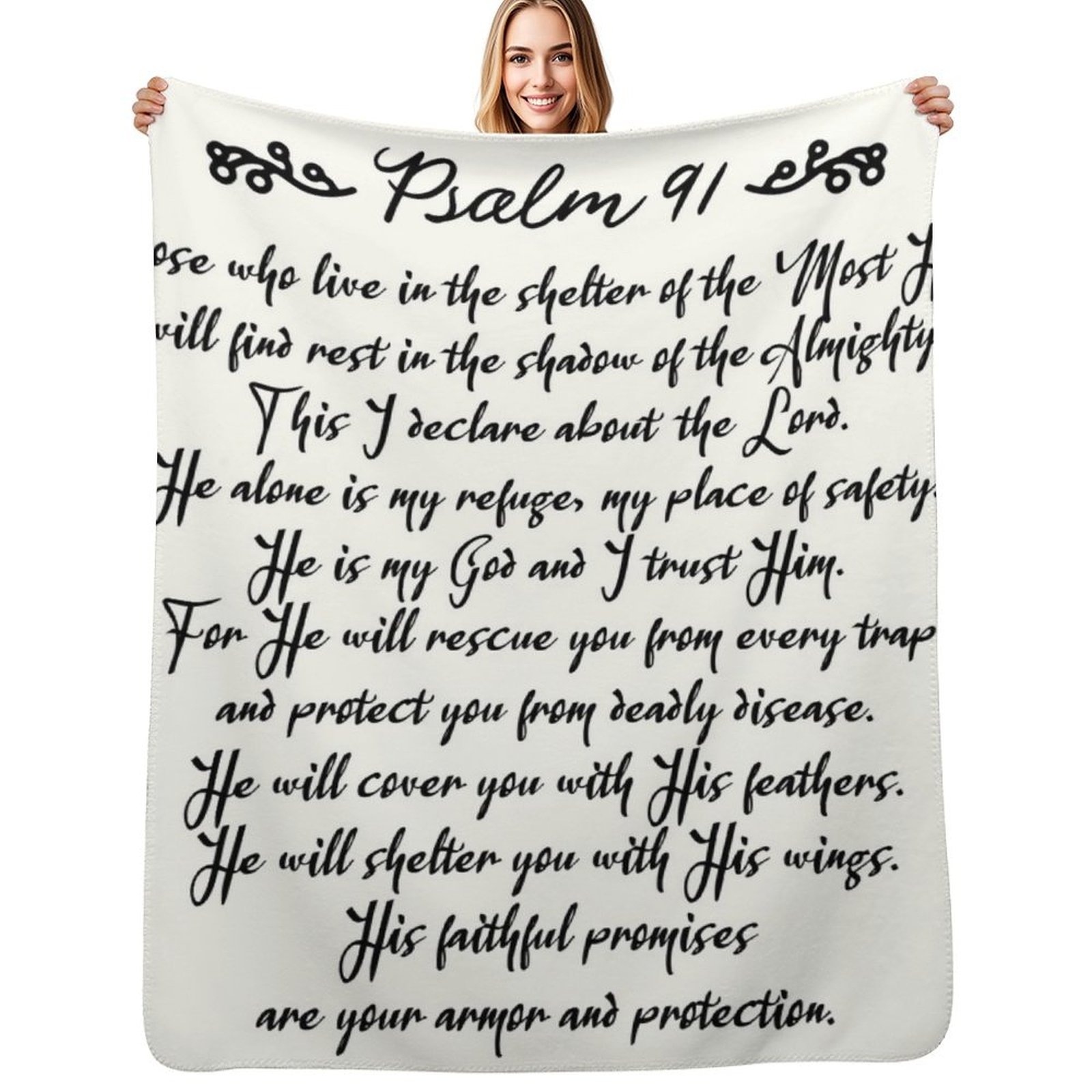 Psalm 91 | Christian Inspirati - 3D Printing Verse ulasan dan harga