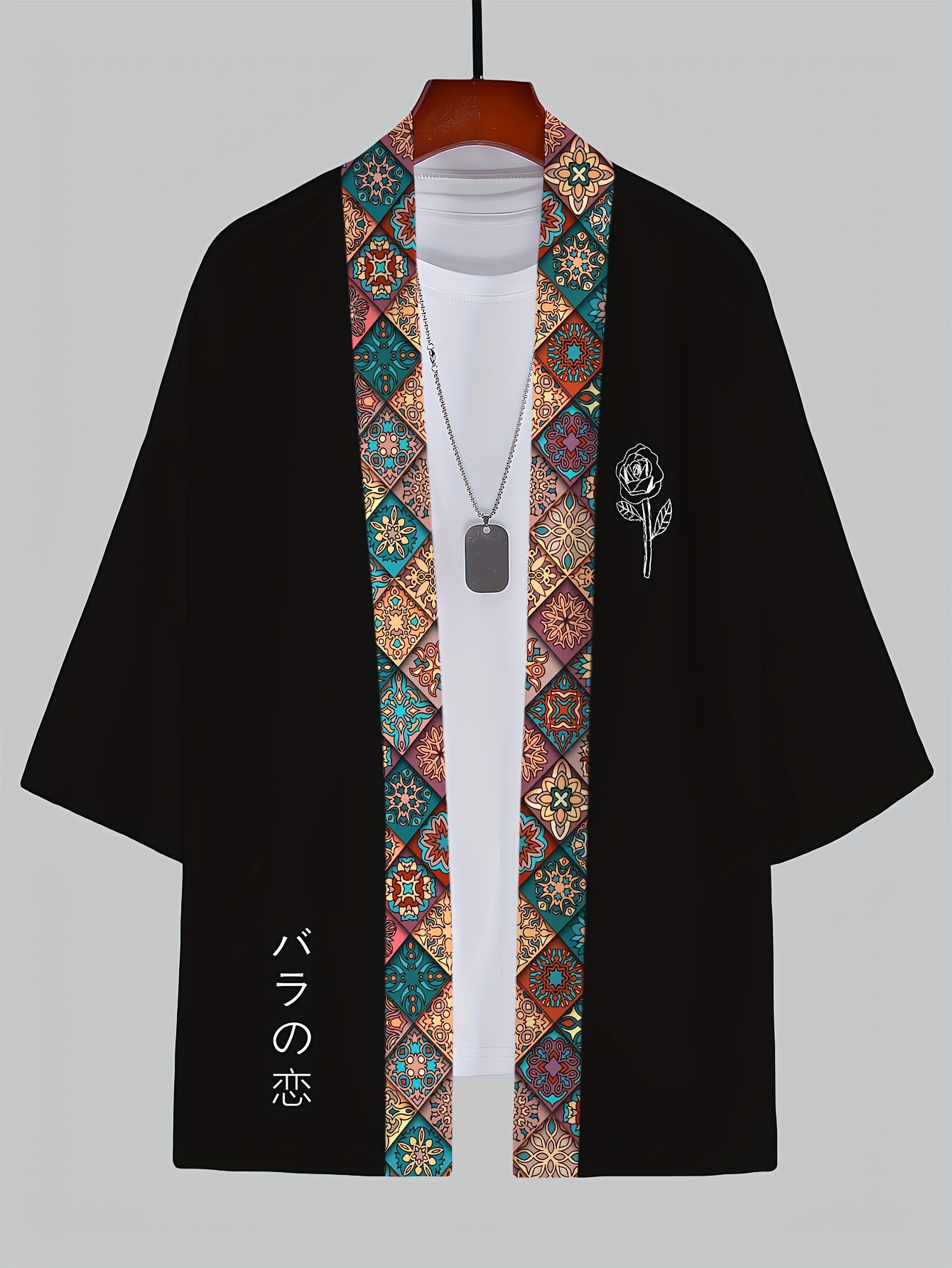 2026 Summer Men's Kimono 3D Pr - 3D Printing Design ulasan dan harga