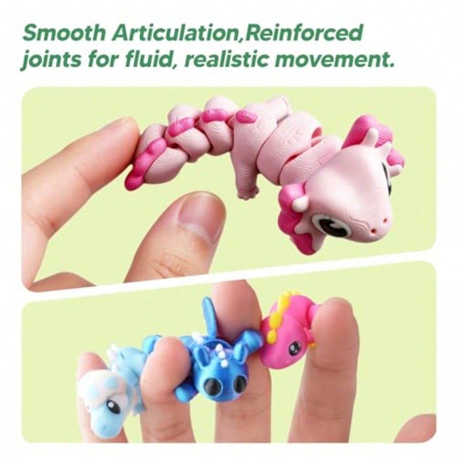 New 51PCS 3D Printed Animals E - 3D Printing Desk ulasan dan harga