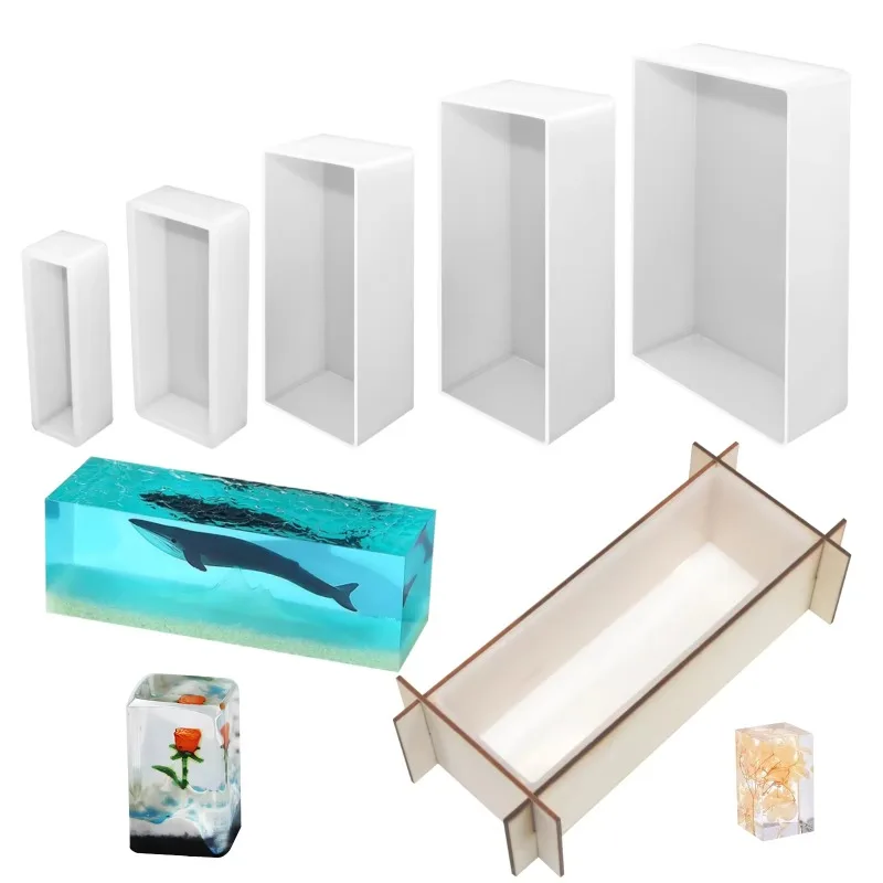 New Design 3D Rectangle Cuboid - 3D Printing Epoxy Resin ulasan dan harga