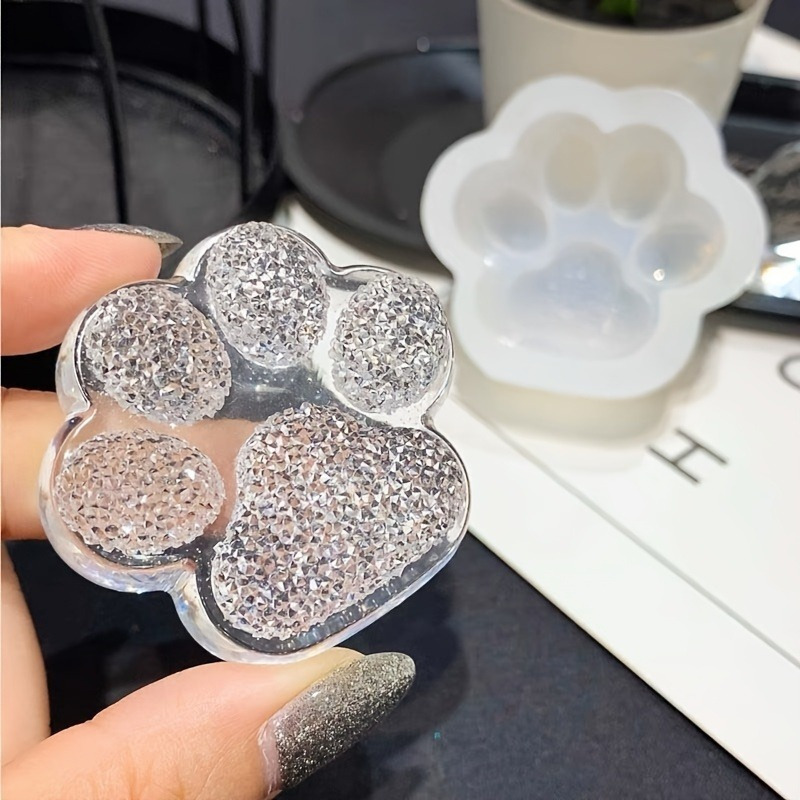 1pc Paw Print  Mold, Clear Epo - 3D Printing Epoxy Resin ulasan dan harga