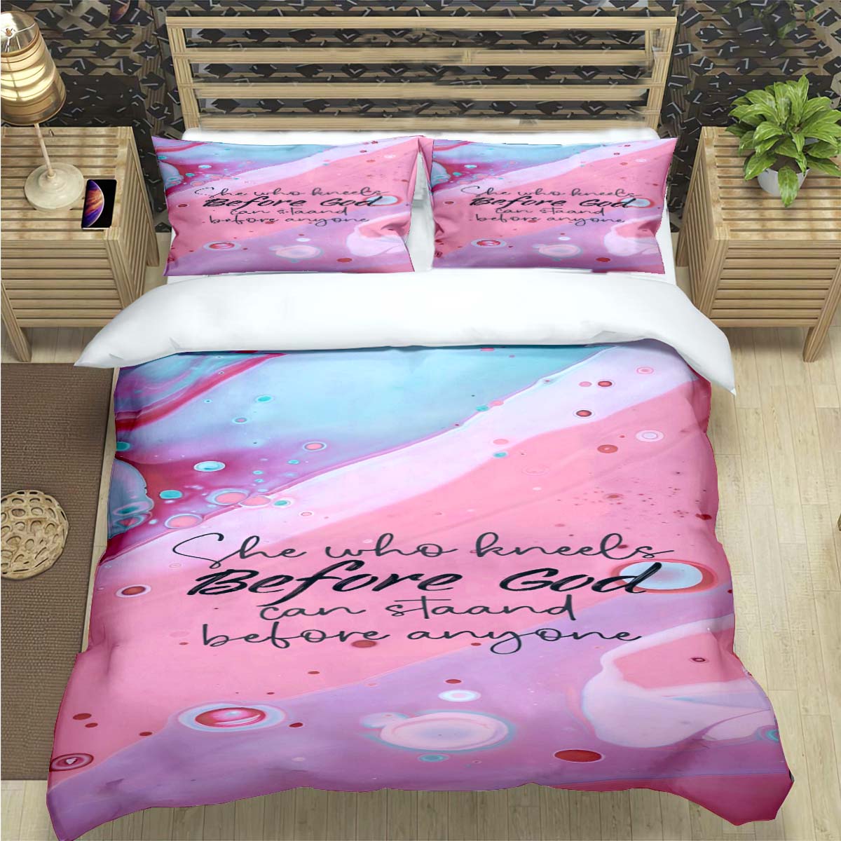 Hot Bible Verses Jesus Print B - 3D Printing Verse ulasan dan harga