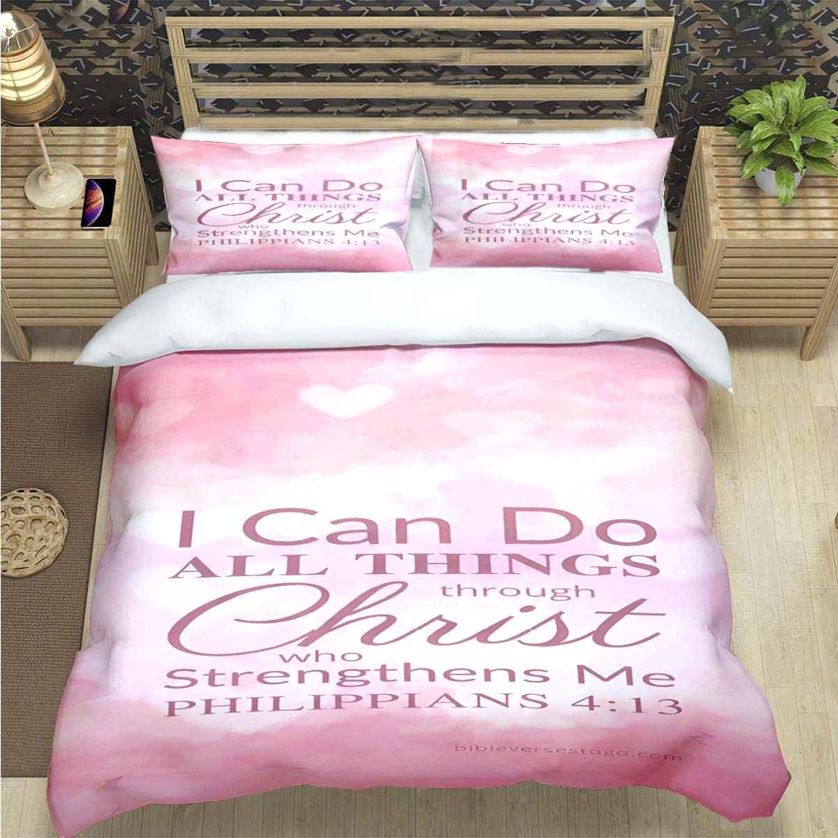 Hot Bible Verses Jesus Print B - 3D Printing Verse ulasan dan harga