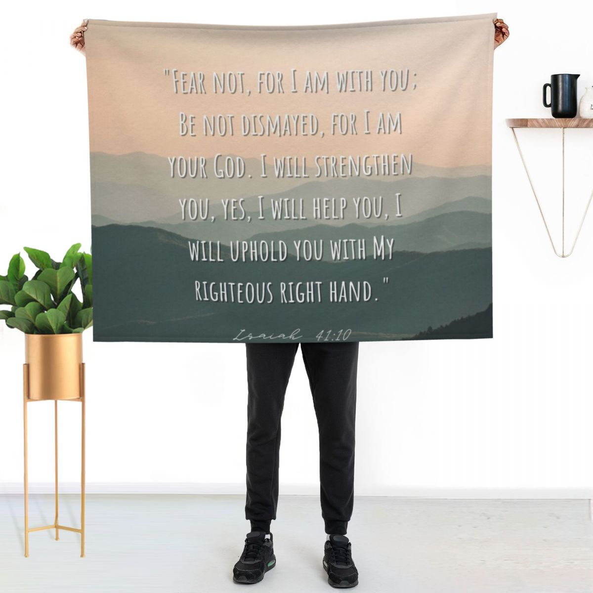 Christian Bible Verse Throw Bl - 3D Printing Verse ulasan dan harga