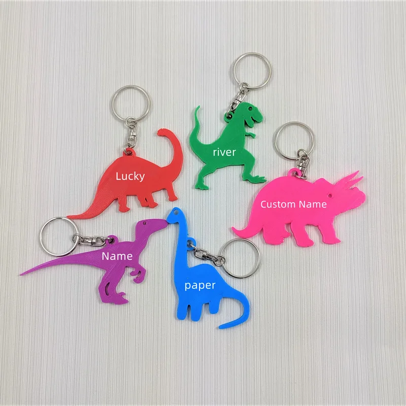 Custom Name Keychains 3D Print - 3D Printing Stainless Steel ulasan dan harga