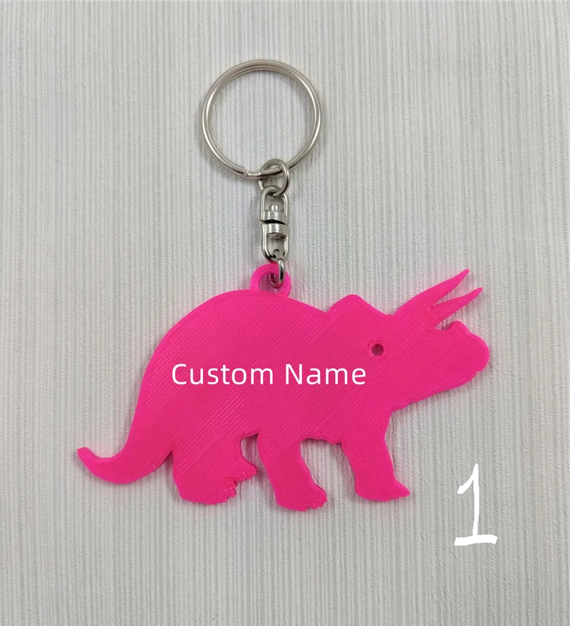 Custom Name Keychains 3D Print - 3D Printing Stainless Steel ulasan dan harga