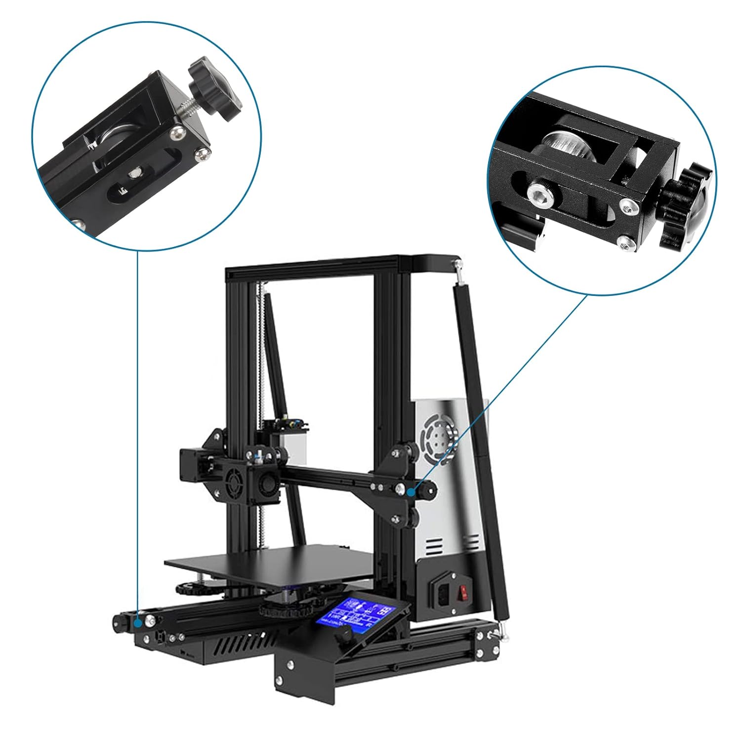 For Creality Ender 3/CR10 Belt - 3D Printing X Axis ulasan dan harga