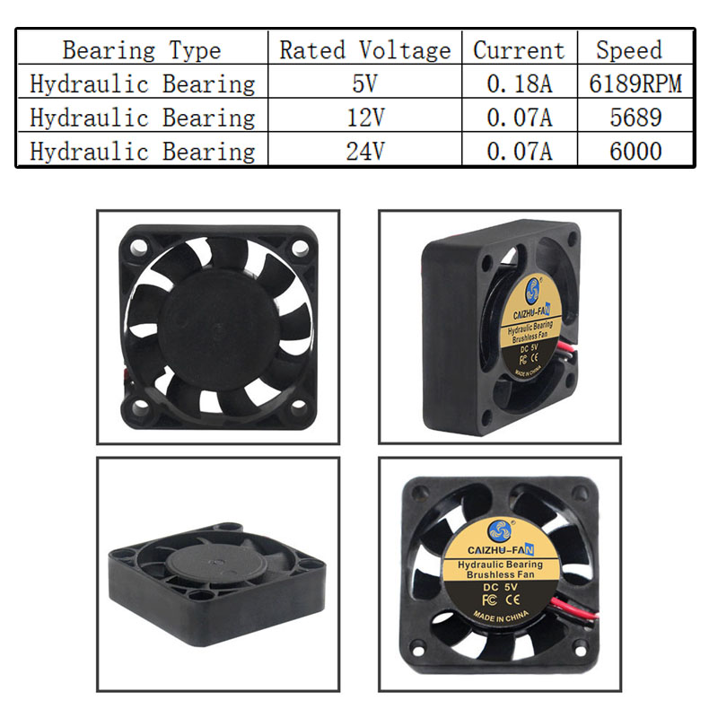 (Sleeve Bearing or Hydraulic B - Cooling Fan 40Mm 3D ulasan dan harga