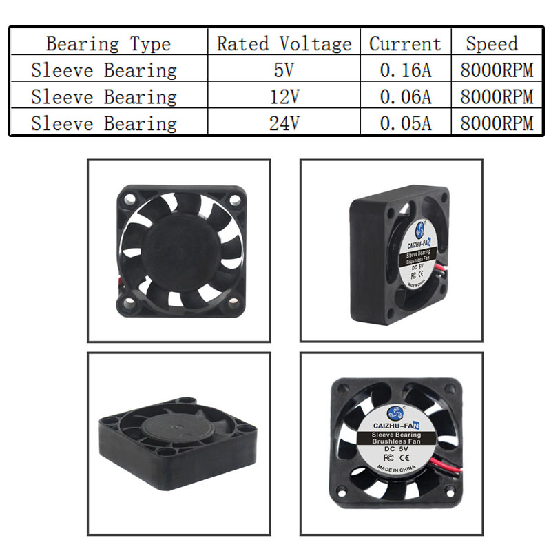 (Sleeve Bearing or Hydraulic B - Cooling Fan 40Mm 3D ulasan dan harga