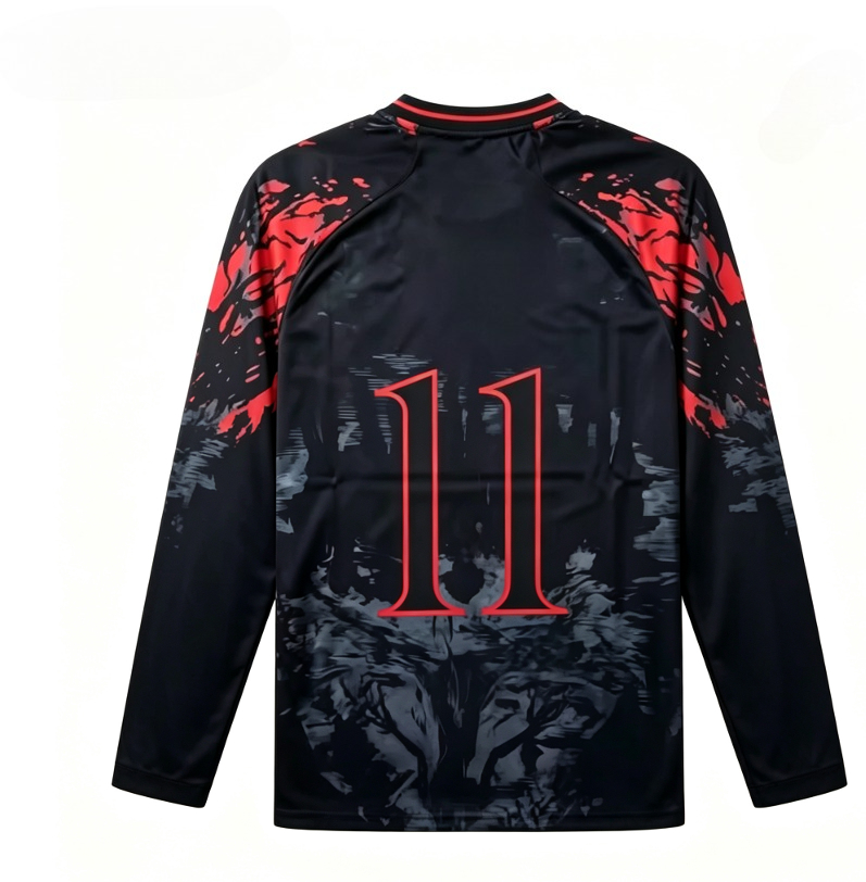 Black demon silhouette 3D prin - 3D Printing Jersey ulasan dan harga