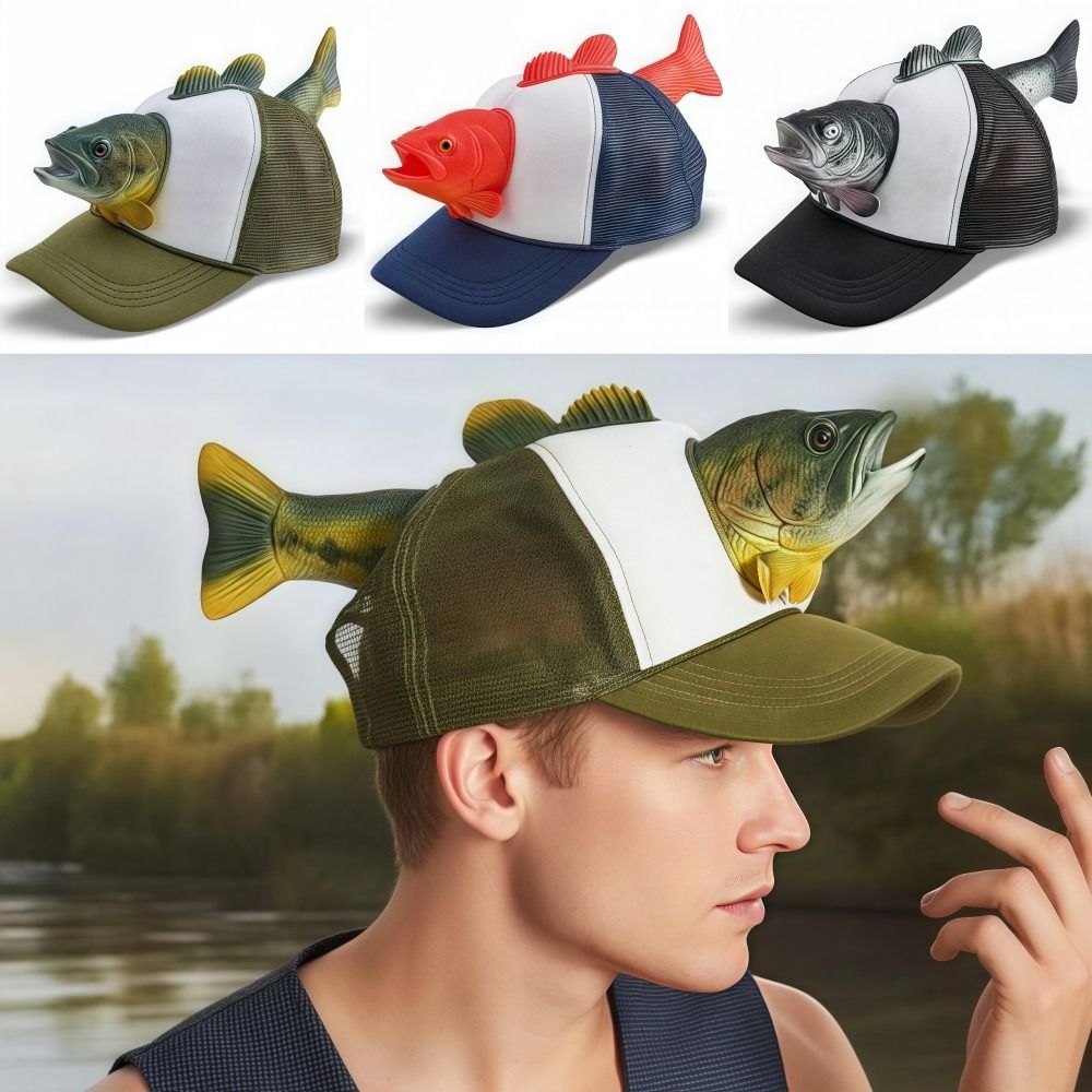 Funny 3D Fish Animal Trucker H - 3D Printing Lure ulasan dan harga