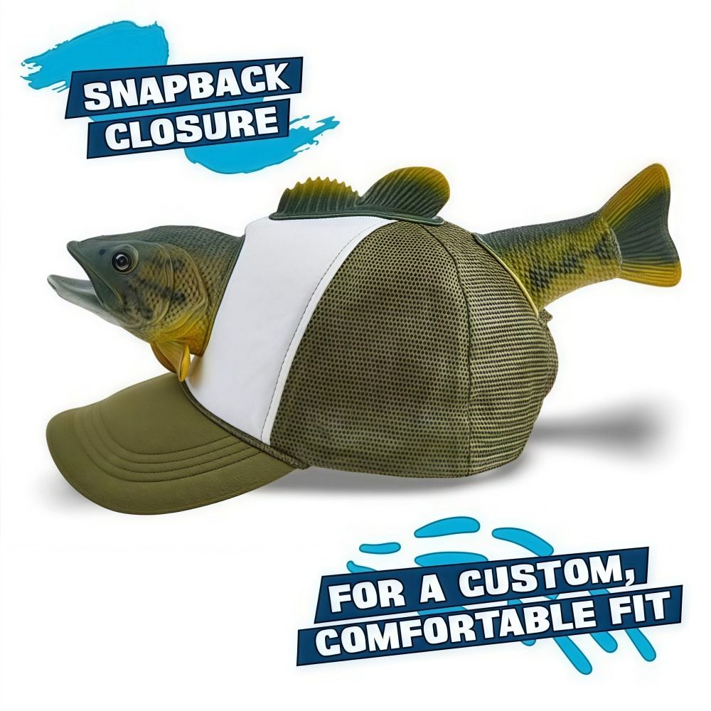 Funny 3D Fish Animal Trucker H - 3D Printing Lure ulasan dan harga