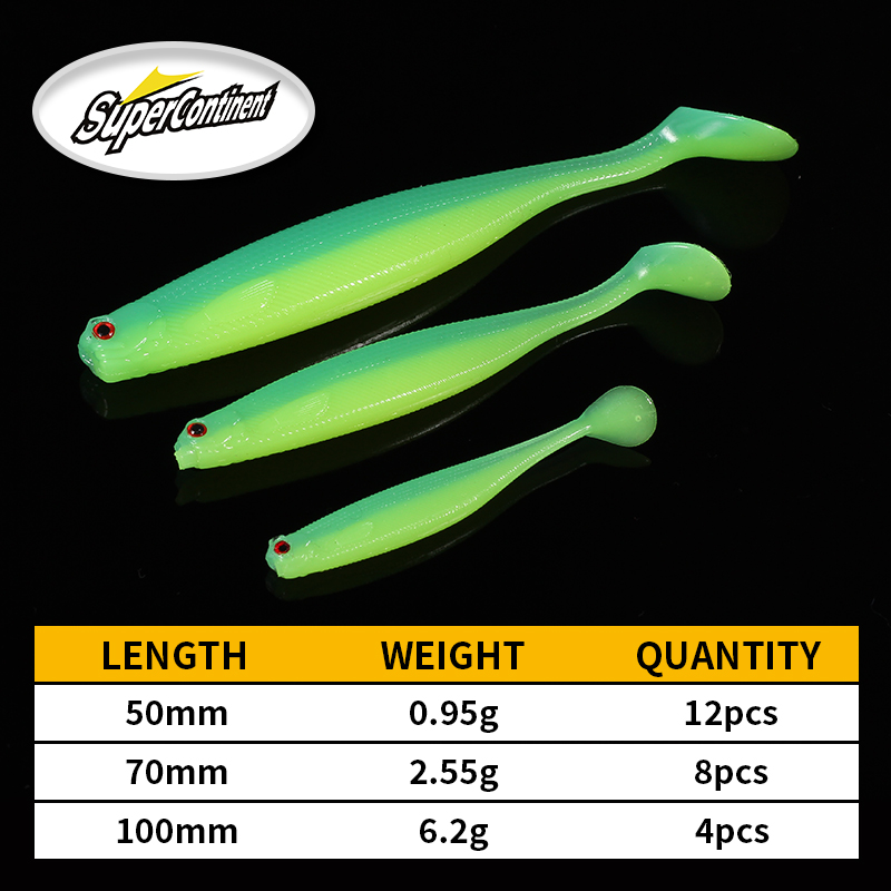 2022 Supercontinent ShadTeez 5 - 3D Printing Lure ulasan dan harga