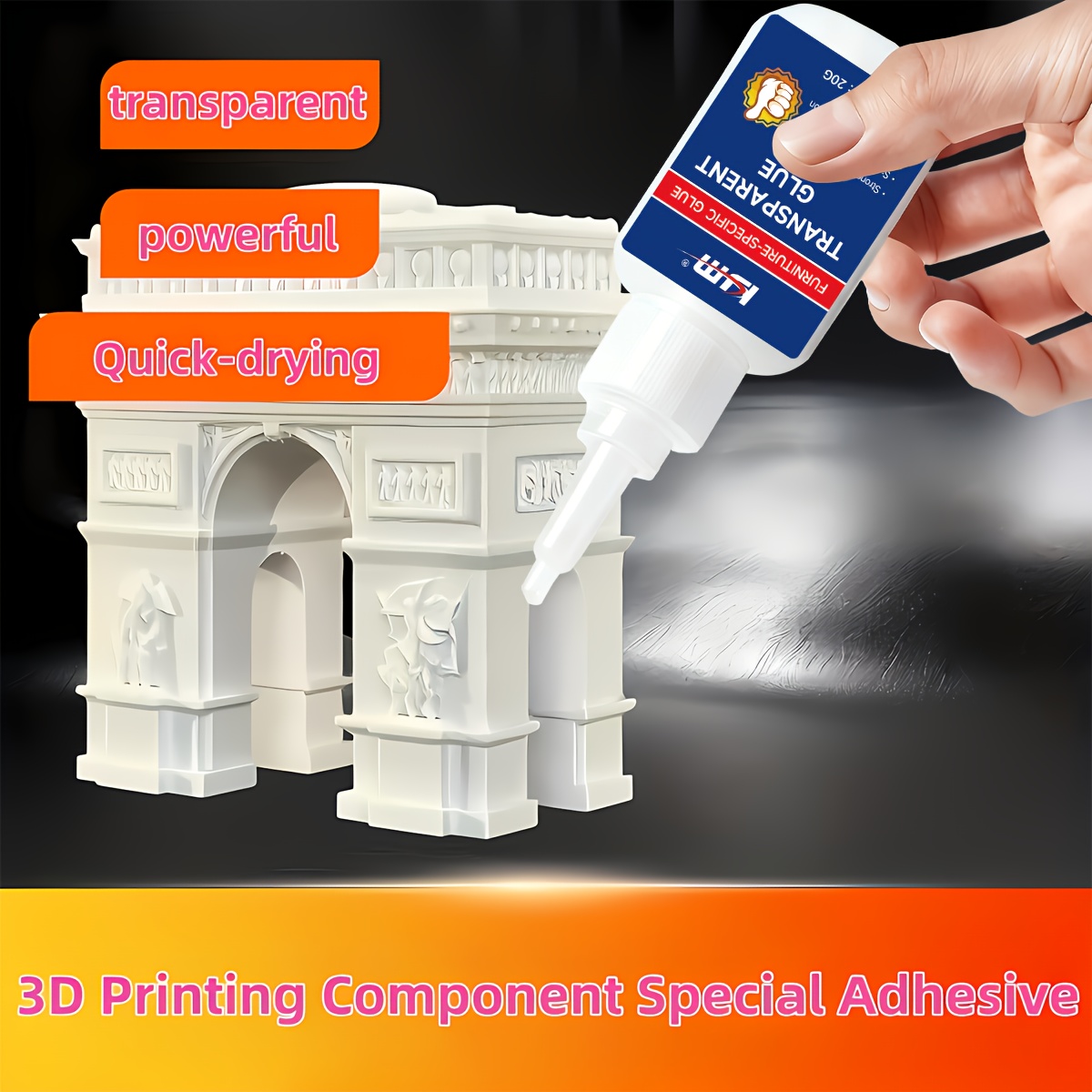 Quick Dry Transparent Adhesive - 3D Printing X Axis ulasan dan harga