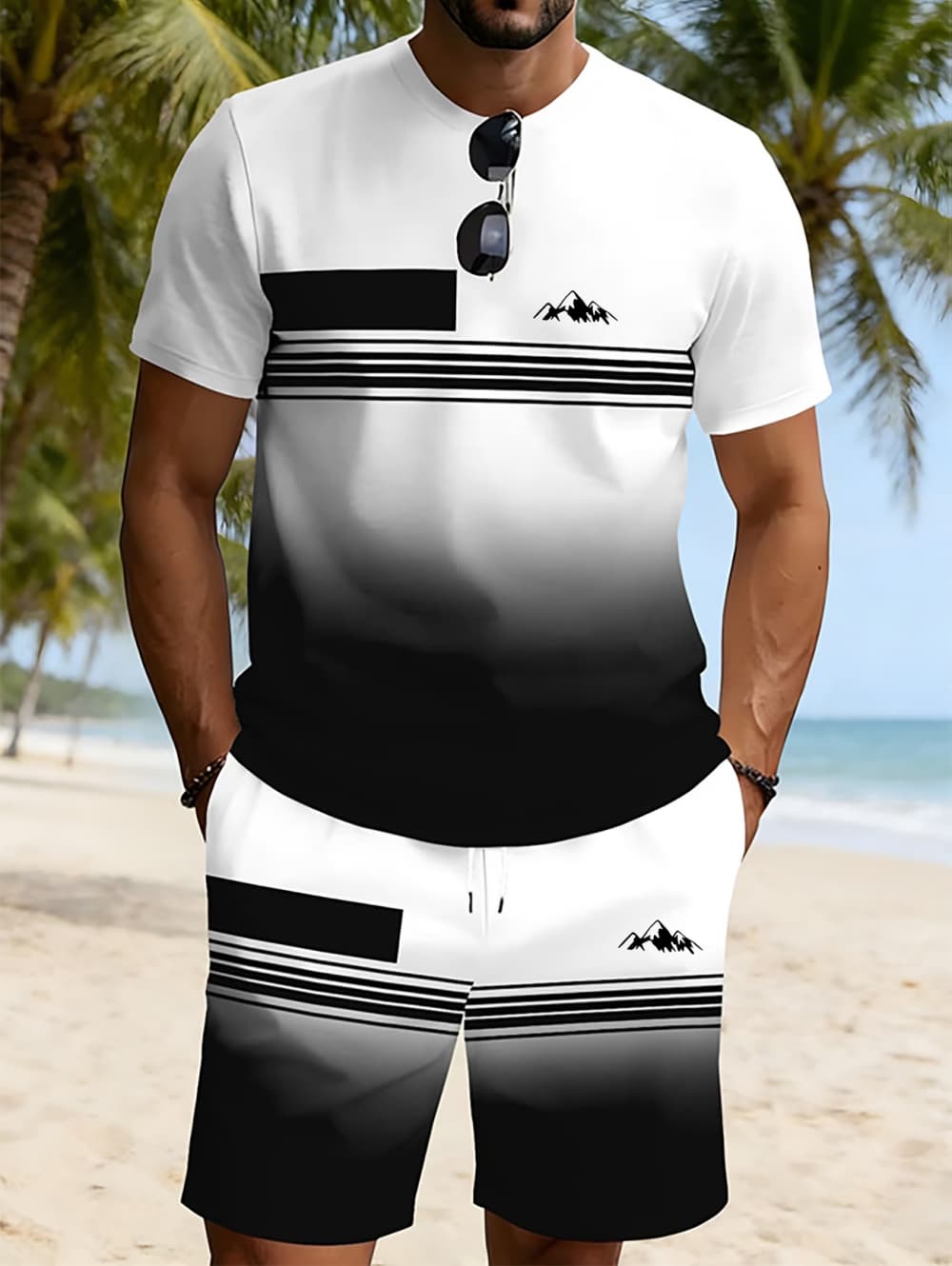 2026 Summer New Arrival Men's  - 3D Printing Jersey ulasan dan harga