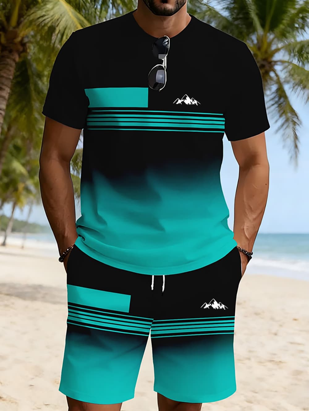 2026 Summer New Arrival Men's  - 3D Printing Jersey ulasan dan harga