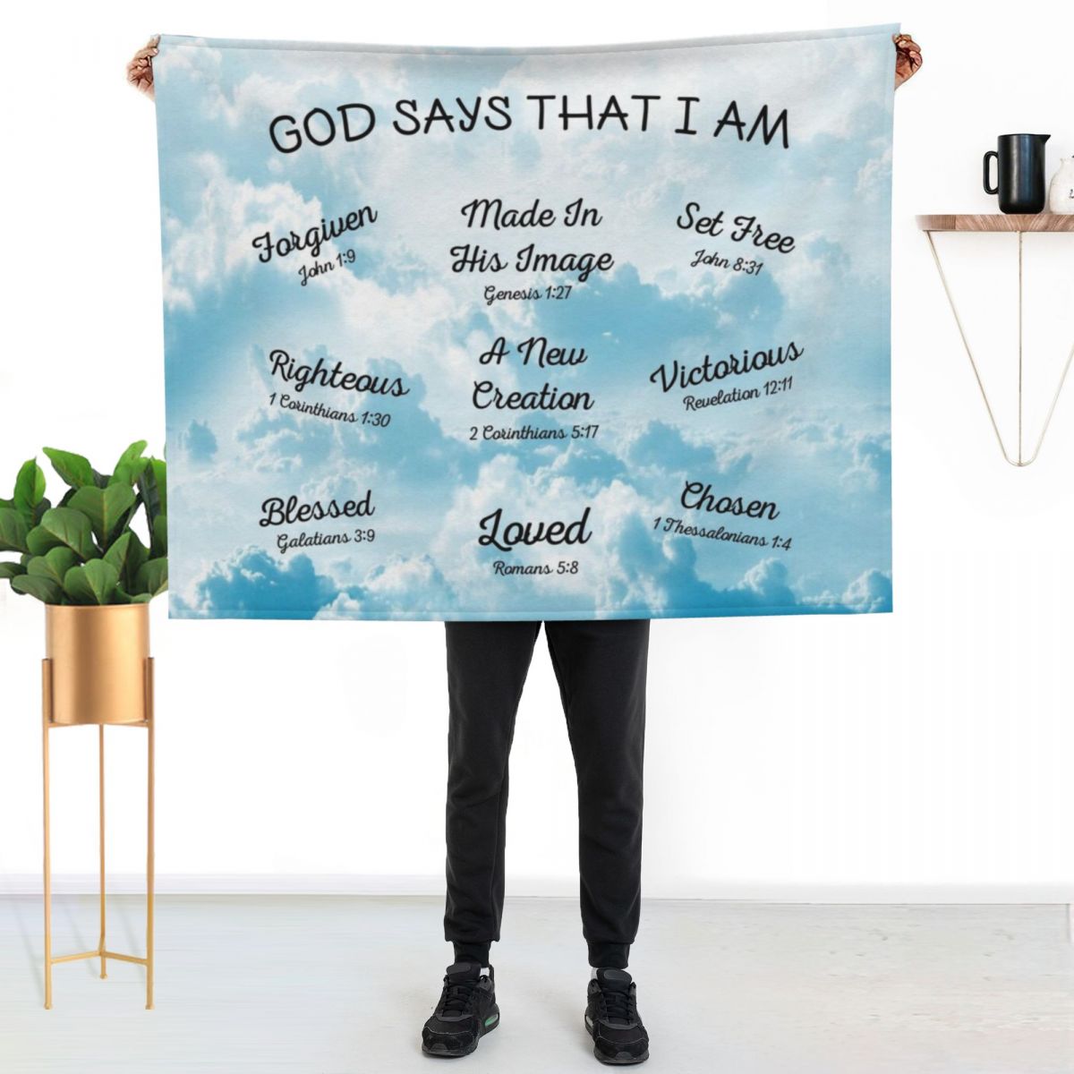 God Says That I Am | Inspirati - 3D Printing Verse ulasan dan harga