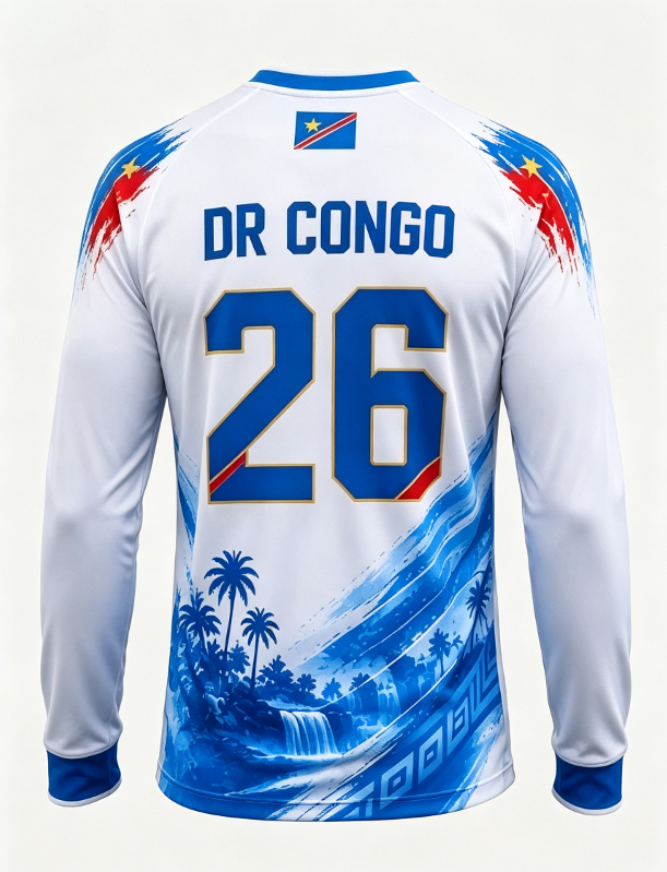 2026 Congo round neck long sle - 3D Printing Jersey ulasan dan harga