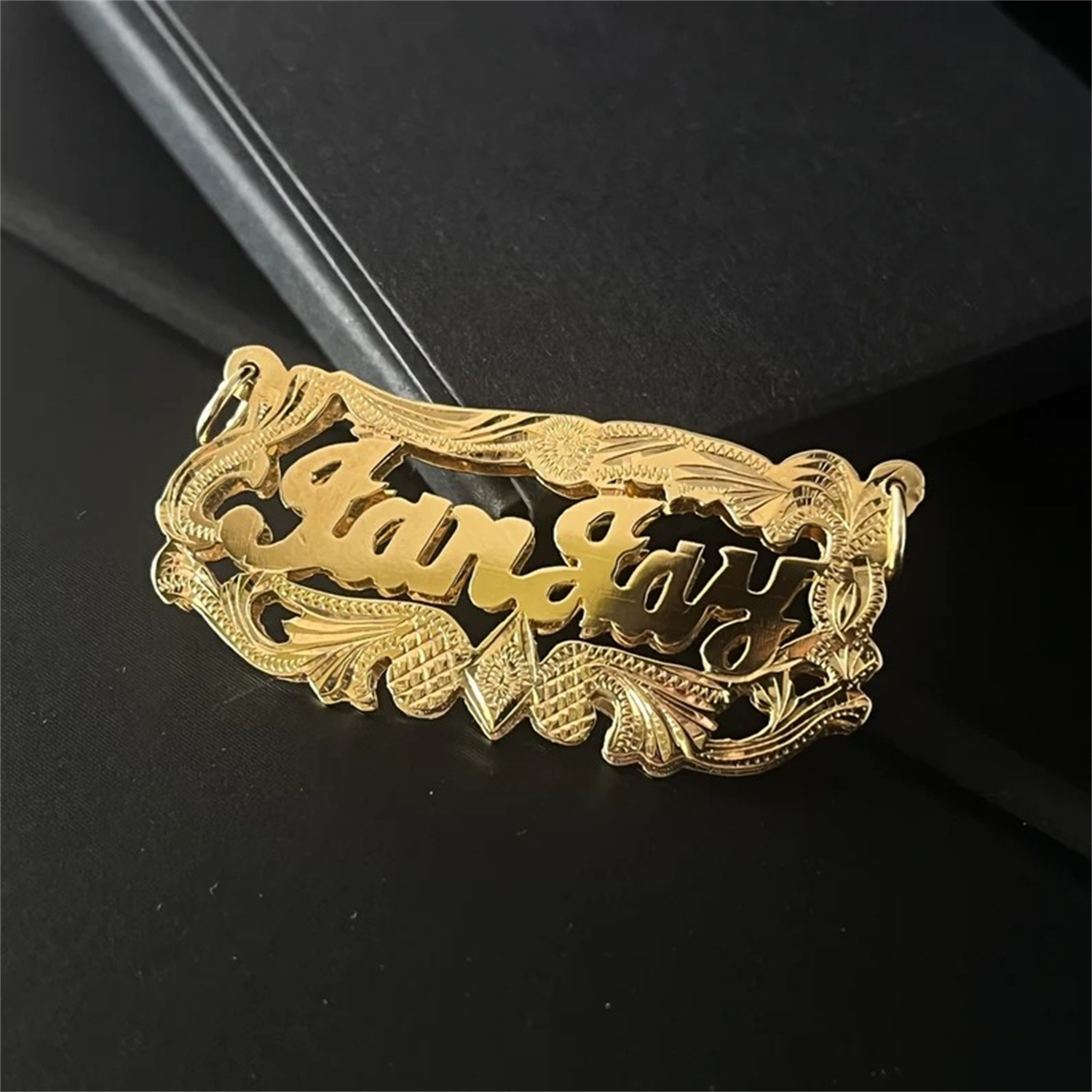 Custom 18K Gold Plated Double  - 3D Printing Jewelry ulasan dan harga