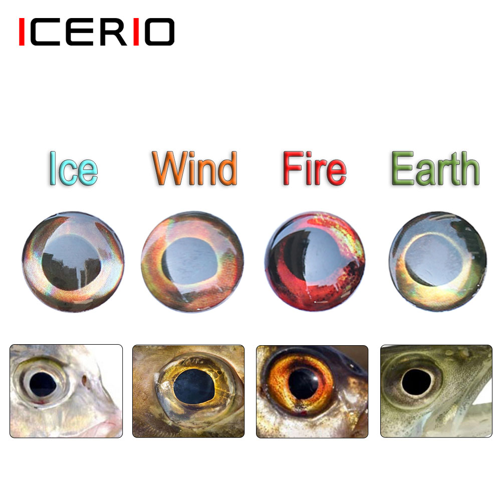 ICERIO 100PCS  Holographic 3D  - 3D Printing Lure ulasan dan harga