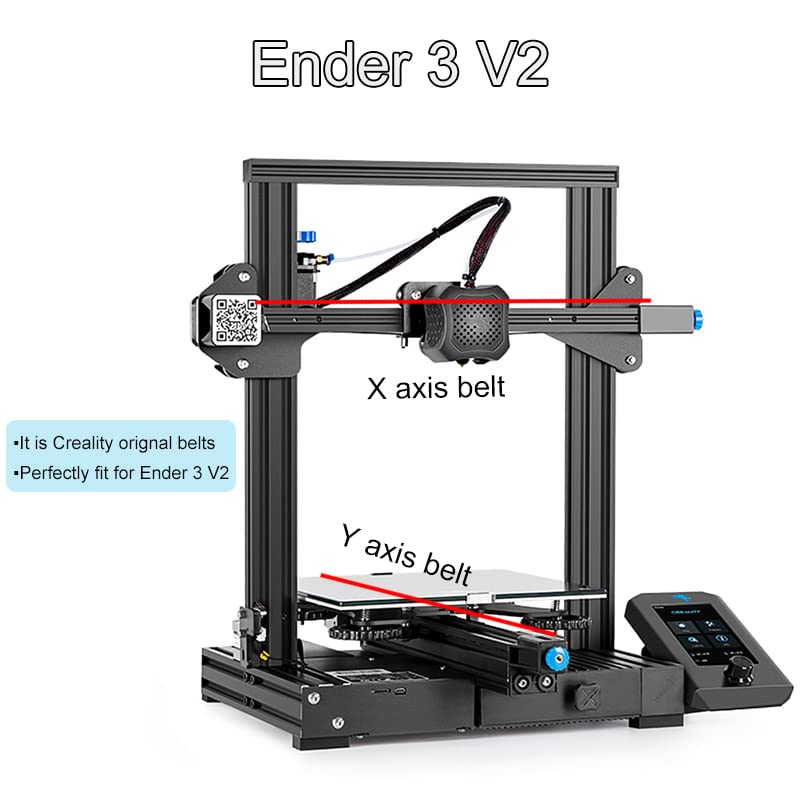 Creality Ender 3 V2 Belts XY S - 3D Printing X Axis ulasan dan harga