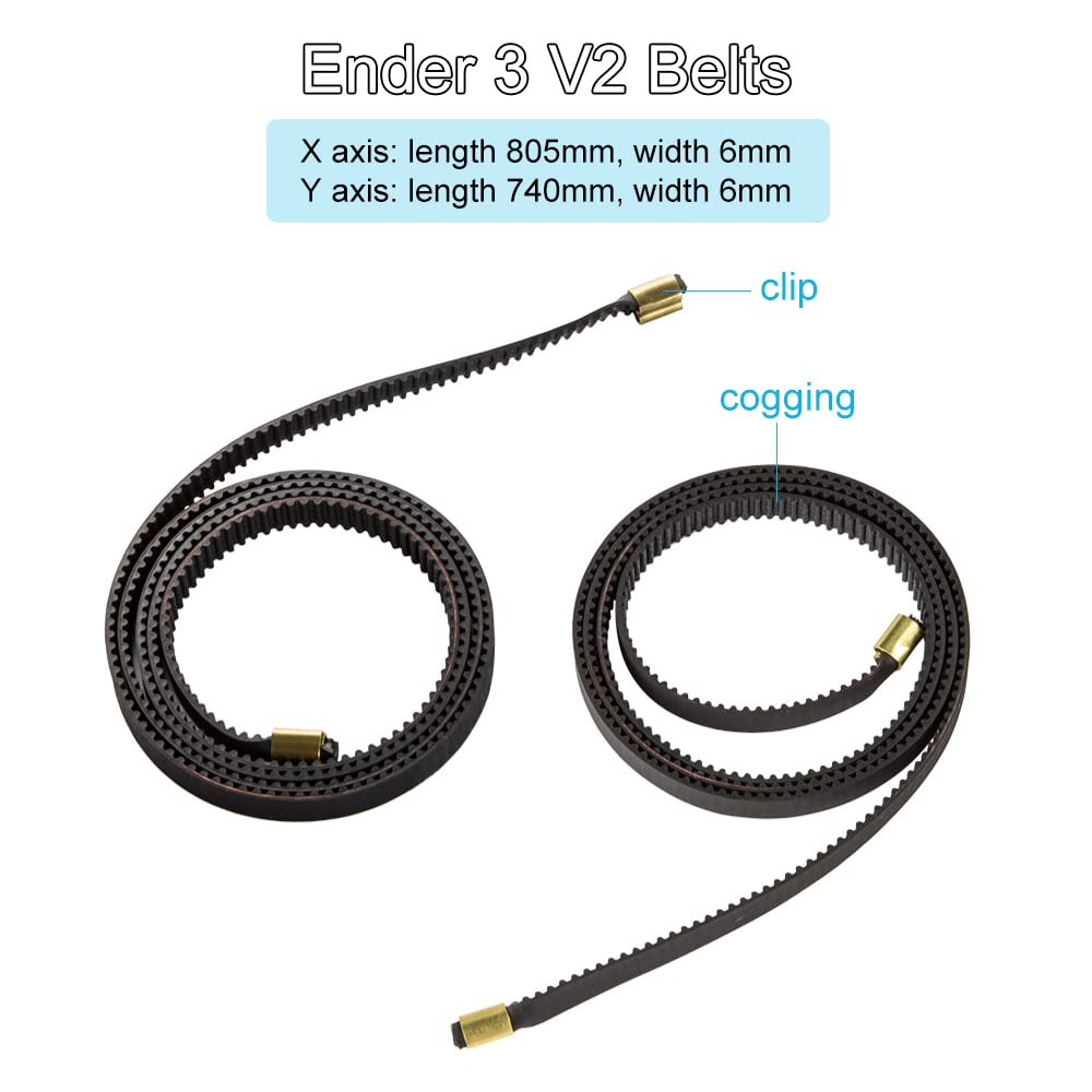 Creality Ender 3 V2 Belts XY S - 3D Printing X Axis ulasan dan harga