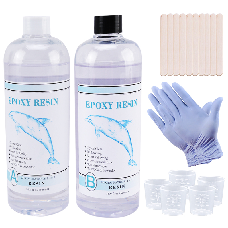 1:1 Clear Epoxy Resin Crystal  - 3D Printing Epoxy Resin ulasan dan harga