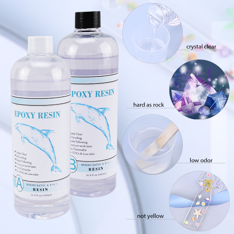 1:1 Clear Epoxy Resin Crystal  - 3D Printing Epoxy Resin ulasan dan harga