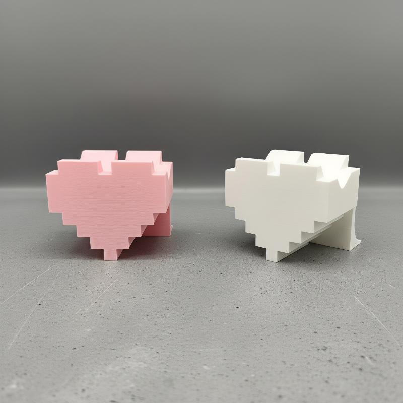 3D Printed Heart Desktop Displ - 3D Print Isopropyl Alcohol ulasan dan harga