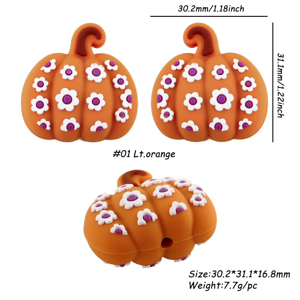 8pcs 3D Silicone Focus Beads A - 3D Printing Jewelry ulasan dan harga