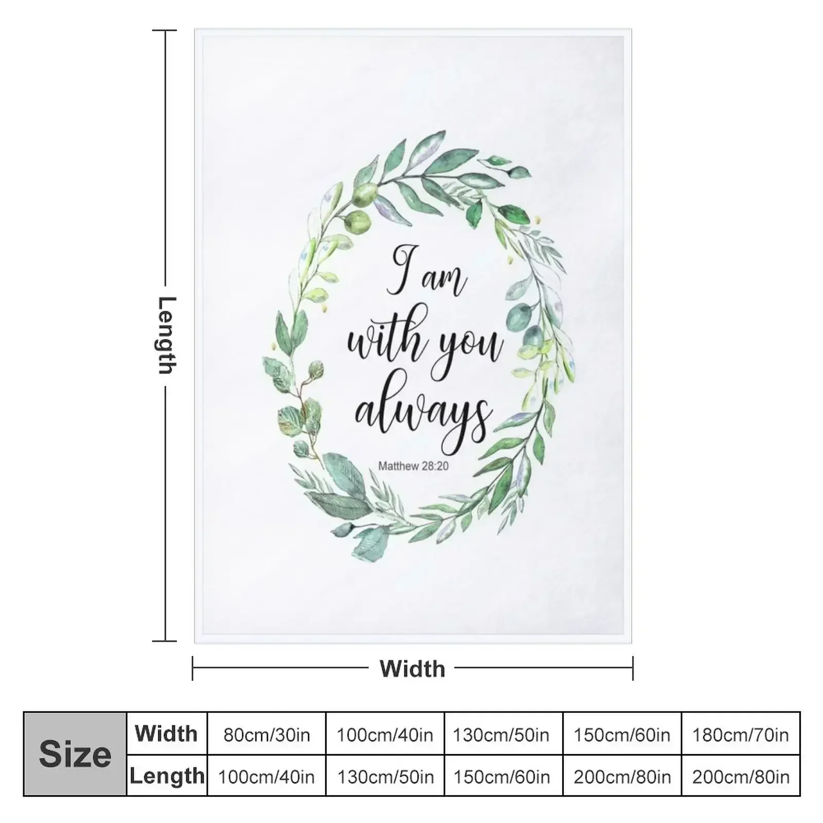 I am with you always bible ver - 3D Printing Verse ulasan dan harga