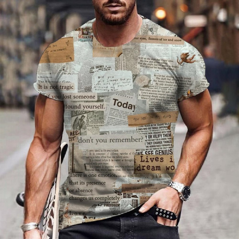 Newspaper Journals Pattern T-S - 3D Printing Journal ulasan dan harga