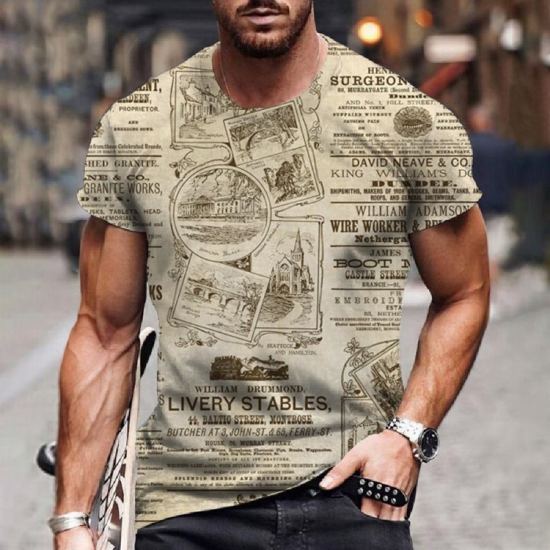 Newspaper Journals Pattern T-S - 3D Printing Journal ulasan dan harga