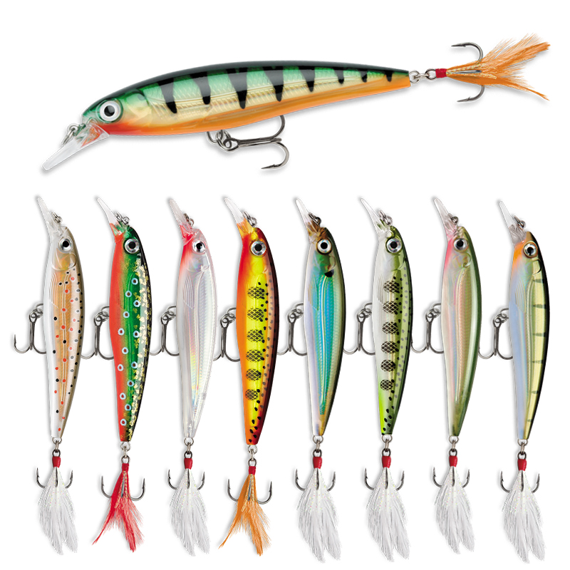 Floating Minnow Fishing Lures  - 3D Printing Lure ulasan dan harga
