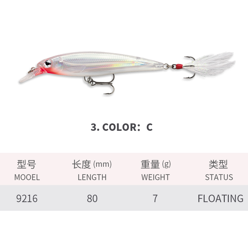 Floating Minnow Fishing Lures  - 3D Printing Lure ulasan dan harga