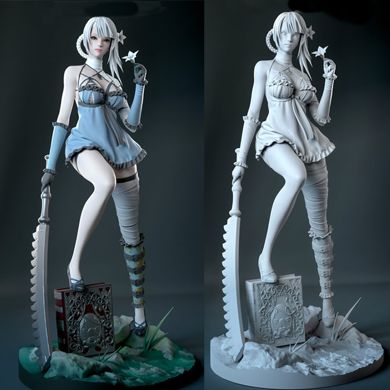 31CM Game Character 6004 Kaine - 3D Printing Abs ulasan dan harga