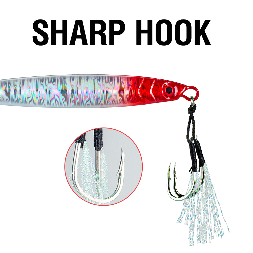 1Pc Metal Jig Casting Lure 14g - 3D Printing Lure ulasan dan harga